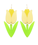 Tulip Acrylic Earrings