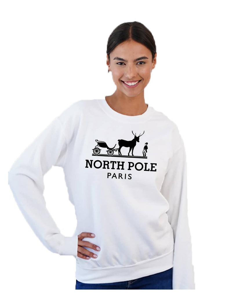 North Pole to Paris Sweatshirt