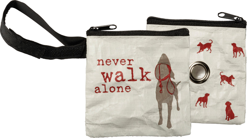 Never Walk Alone Pet Waste Pouch
