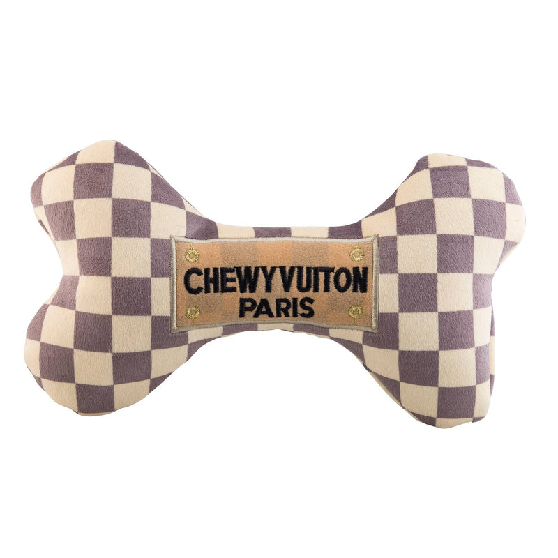 Checker Chewy Vuiton Bones