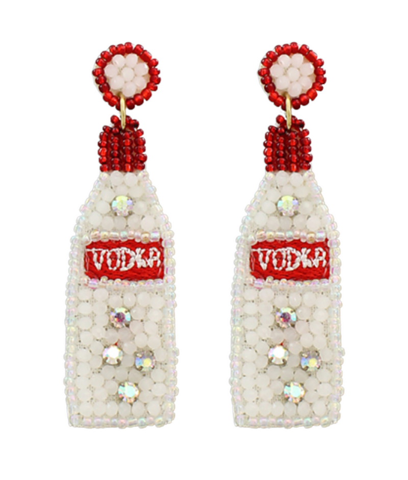 Vodka Stitched Earrings