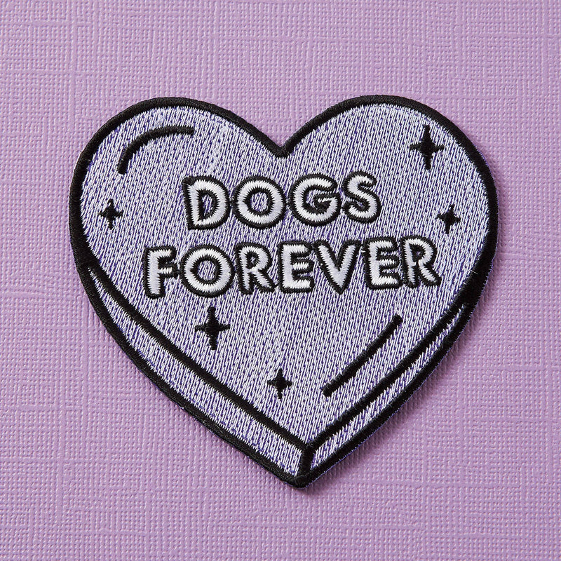 Dogs Forever Iron On Patch