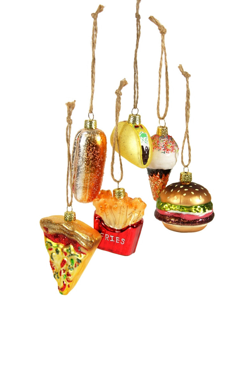 Tiny Junk Foods Ornaments