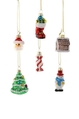 Merry Christmas Mix Ornaments