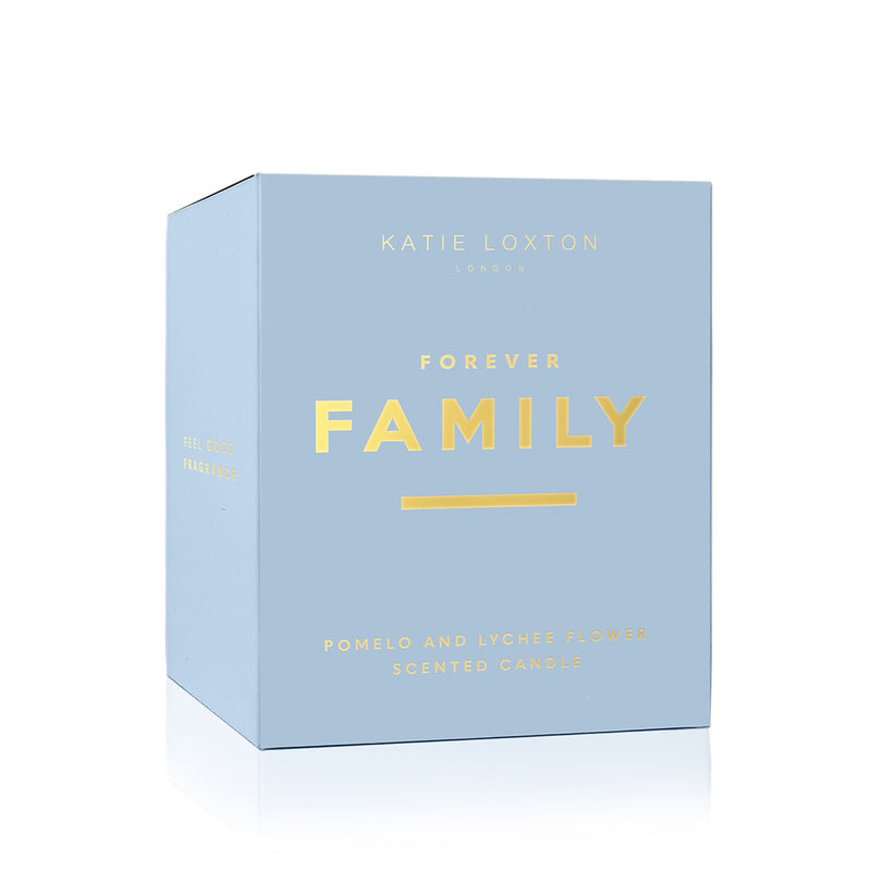 SENTIMENT CANDLE | FOREVER FAMILY | Pomelo and Lychee Flower